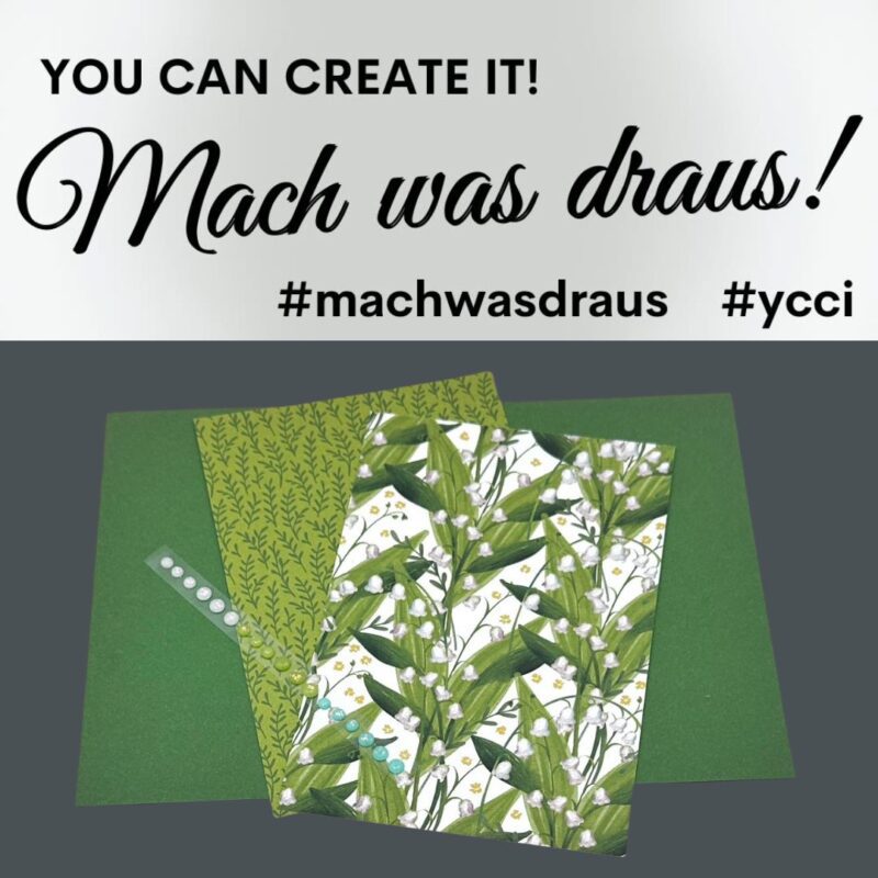 Schlichte Dankeskarte – „Mach was draus! Juni 2026“