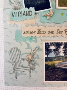 Scrapbooking Auszeit am Meer